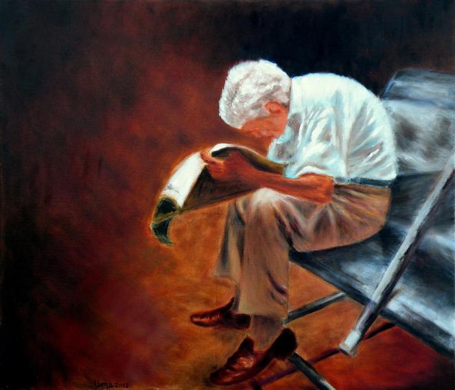 old-man-reading-uma-krishnamoorthy